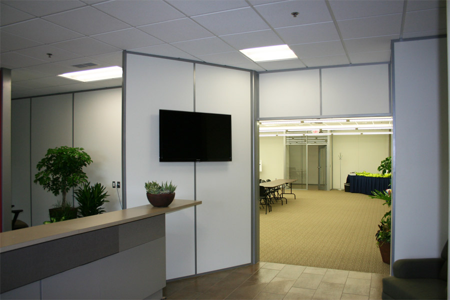 Flex series reception wall