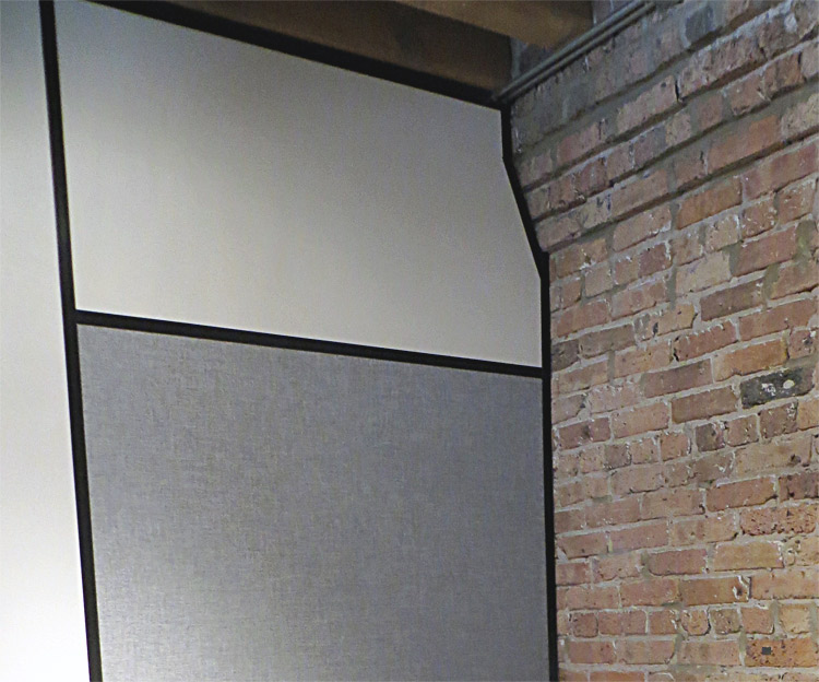Flex series walls angled field fit wall start detail image