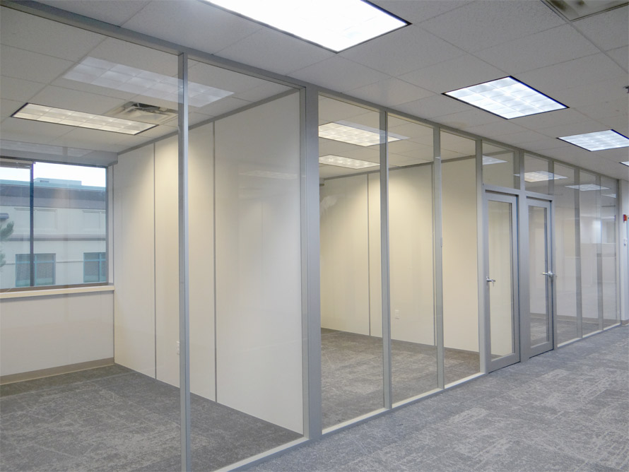 Full Height Glass Offices - Flex Series