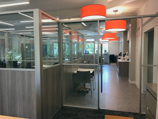 Modular Non-Full Height Demountable Glass and Laminate Offices