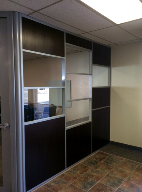 Corner office - Flex series wall system