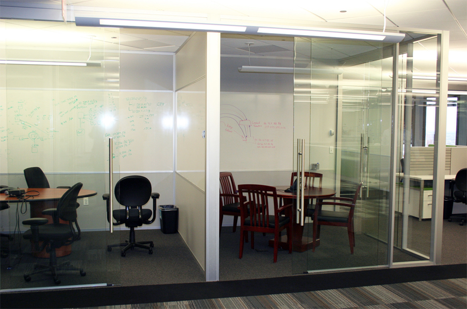 Flex - Glass Meeting Rooms with Sliding Glass Doors
