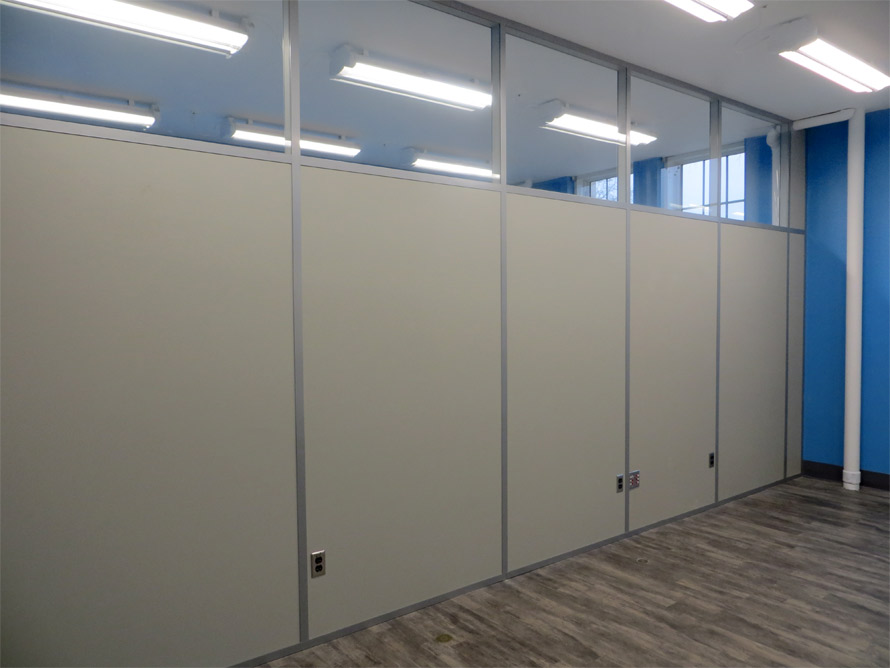 Flex series walls in a University classroom application