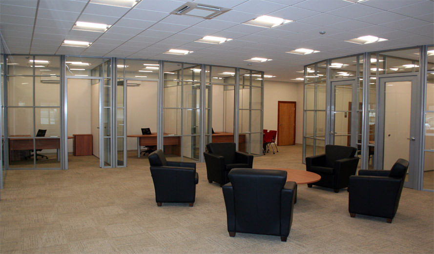 NxtWall glass wall systems