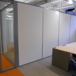 Solid Freestanding side walls CBRE - Chicago, IL