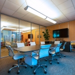 Conference room walls - Flex Series demountable wall system