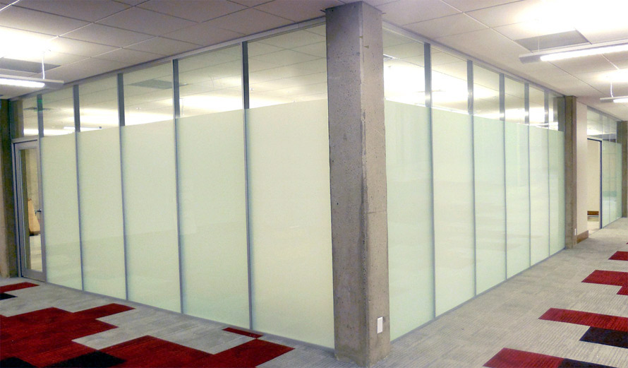 University full height glass walls - Flex Series by NxtWall