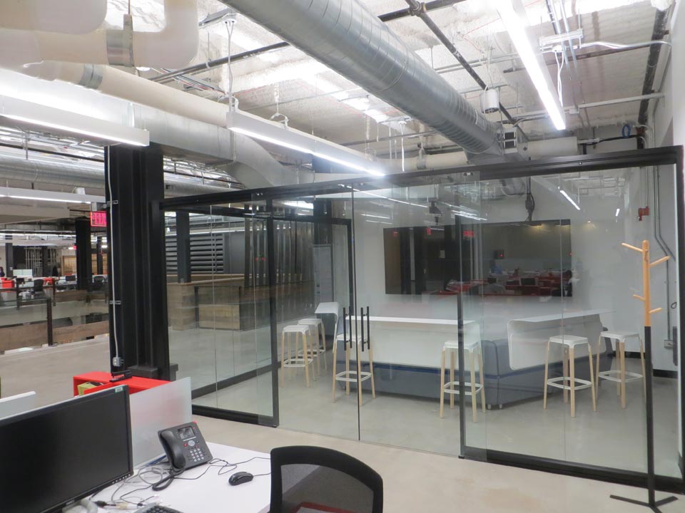 view series glass wall systems - reception area #0326 view series glass wall systems - reception area #0326