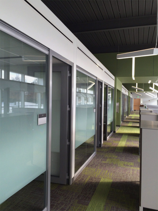 Glass Offices University Bio-Engineering Installation - View Series
