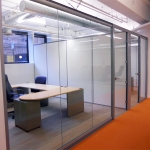 CBRE Glass Office Panels
