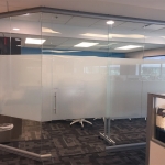 Glass Conference Room Angled Walls - View Series