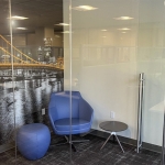 Multipurpose glass office