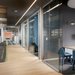 View Series glass offices with sliding glass doors technology industry