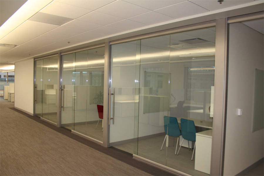 Interior Office Sliding Glass Doors