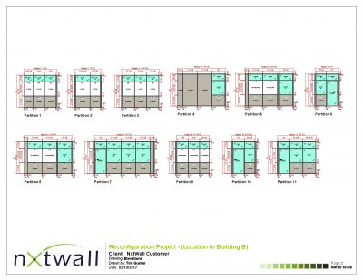 NxtWall Reconfiguration Project Elevations - 2017