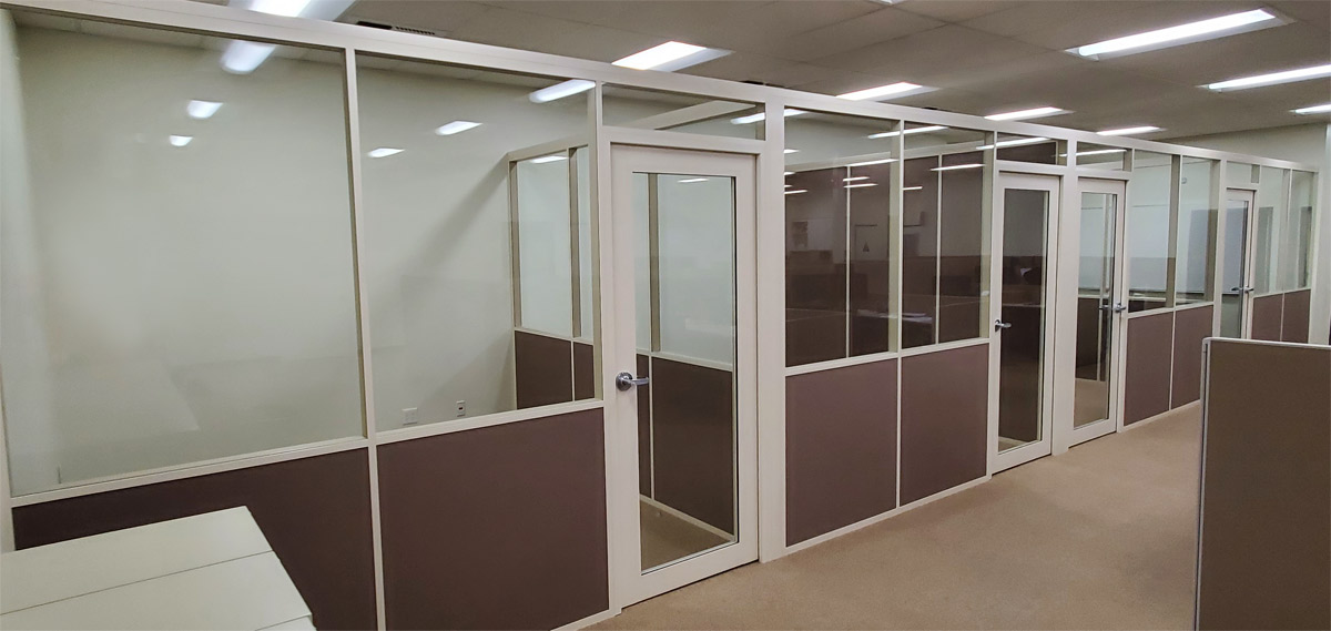 NxtWall Flex Series Freestanding Office Partitions #1597