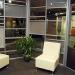 Chicago demountable wall showroom angled wall offices #0449