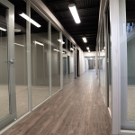 Flex Series Glass Wall Offices with Aluminum Frame Glass Door #1823