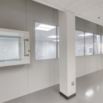 Flex Series glass inset wall installation #1687