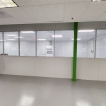 Flex Series glass interior insert window wall #1688