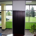 Flex series glass and solid panel office interior #0191