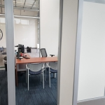 Freestanding Demountable Walls at Dealership - Flex Series #1685