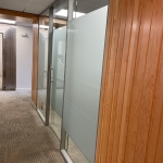 Healthcare Integrated Glass Partition Front - Flex Series #1789