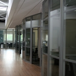 Flex Series Radius Corners Higher Education Glass Fronts #0149