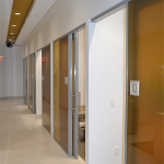 Glass sliding door offices #0606