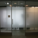 Single pane glass office - Flex series #0663