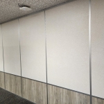 Classroom demountable wall multiple panel types - Flex Series #1661