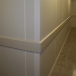 Custom Almond Colored Corner Post and Wall Trim #0220