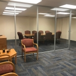 Flex Series glass walls at financial institution #1169