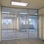 Glass front private offices - Flex Series #1158