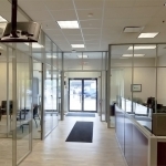 Glass Offices - Flex Series Credit Union Installation #1525
