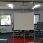 Integrated Whiteboard and Glass Wall - Flex Series #1072