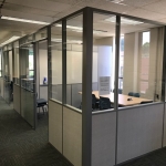 Solid and glass free standing offices - Flex Series
