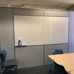 Whiteboard integration wall - NxtWall Flex Series demountable walls #1493