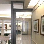 Double sliding door installation Flex series