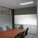 Solid Fabric Panels with Whiteboard #0152