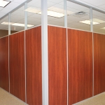 Flex office walls glass clerestory #0939