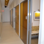 Sliding aluminum framed glass doors #0604