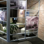 Multi-segmented demountable wall Chicago NxtWall showroom #0442