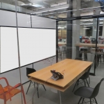 NxtWall integrated whiteboard sidewalls #0327