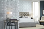 MIRROFLEX STRUCTURES - Bowtie - Gloss White (Paintable) Modern Hotel Installation