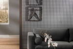 MIRROFLEX STRUCTURES - Square 5 - Argent Silver - Wall Panel Installation