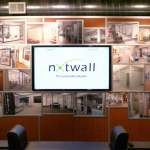 Feature Wall - demountable wall system - NxtWall Chicago showroom #0543
