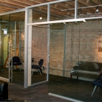 Glass pocket door - NxtWall glass office wall systems #0552