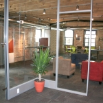 NxtWall glass office walls with power #0558