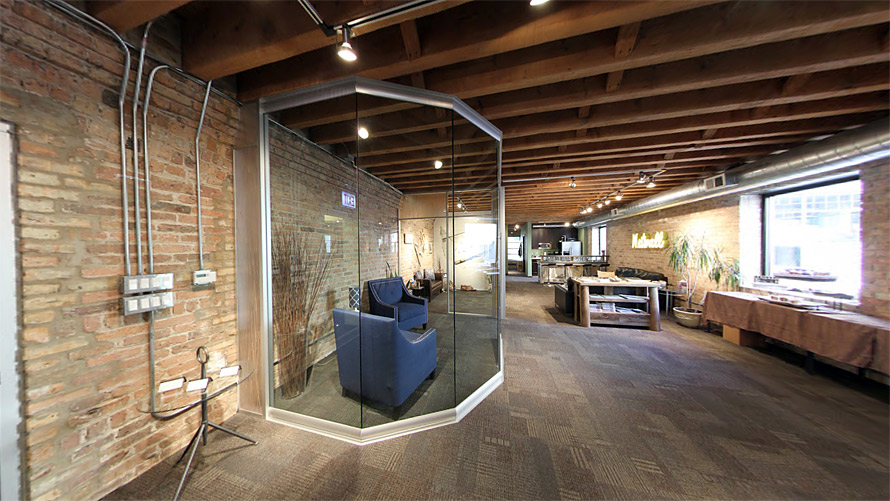 Glass Wall Curved - NxtWall's View Series
